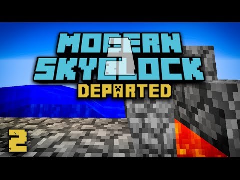 Modern Skyblock 3: Departed EP2 Cobblestone Generator + Clay