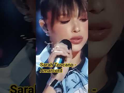 SARAH TOSCANO - AMARCORD (SANREMO 2025)