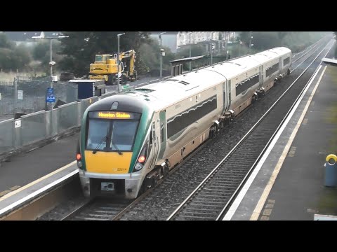 Irish Rail 22000 Class Intercity Train 22214 - Monasterevin Station, Kildare