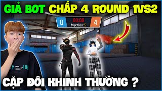 NTN giả bot chấp 4 ROUND 1VS2 ĐỘC LANG CHIẾN bất ngờ bị cặp đôi khinh thường và cái kết ?