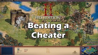 Cheater Host Defeated | AoE2 HD West Euro Diplomacy [Hacked Map]