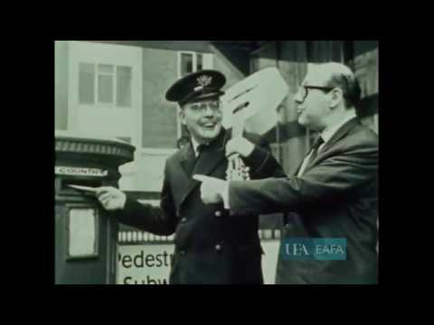 The Singing Postman 'Roundabout' promo video at a funfair, 1967