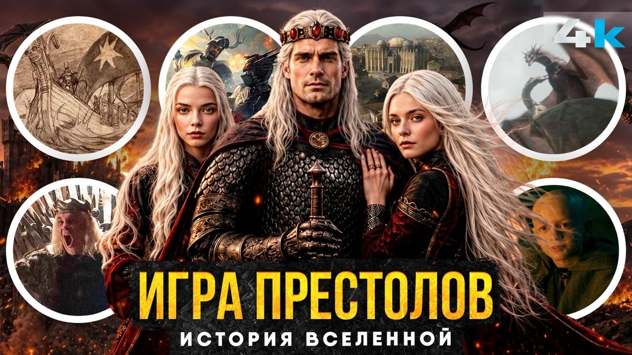 Игра Престолов - ПОЛНАЯ история вселенной. От Века Героев до Джона Сноу!