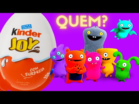 ABRINDO KINDER JOY UGLYDOLLS. O SEGREDO  ENCAIXAR COM CALMA!