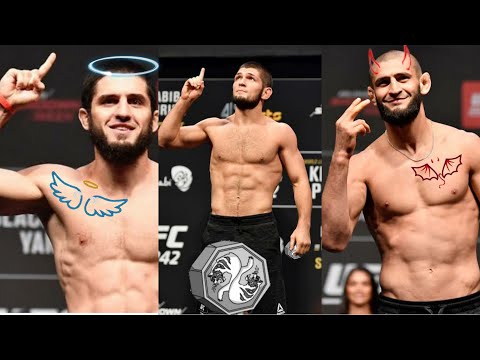 Khabib turns into Good Islam and Evil Khamzat | UFC #ufc #mma #khabib #khamzat #islam #jackiechan