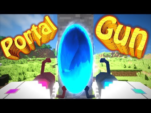 КАК ИЗМЕНЯЛСЯ ПОРТАЛЬНЫЙ МОД? Portal Gun Mod Story! - МАЙНКРАФТ