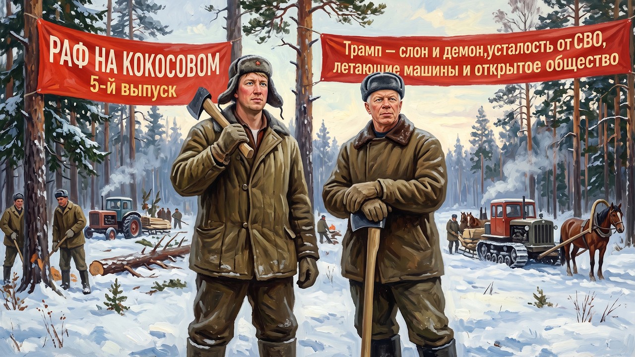 «ВАШИ НОВОСТИ»: Трамп – слон и демон, усталость от СВО, летающие машины и отк?