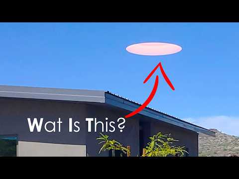 TOP real Aliens: Glowing Flying Saucer Spotted in Arizona - real UFOs
