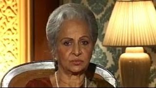 Cinema is not an educational institution: Waheeda Rehman
