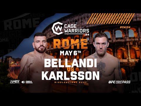 Dario Bellandi vs. Daniel Karlsson | FULL FIGHT | CW 154
