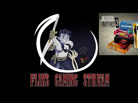 Flik's Gaming Stream 25/10/16 - Jackbox Party Pack 3