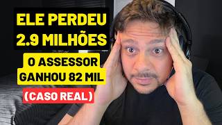 CUIDADO! ELE PERDEU 2.9M AOS 63 ANOS COM VENDA DE CALL E DE PUT.