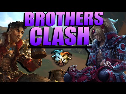 THE JAPANESE BROTHERS CLASH IN AN INTENSE DUEL! - Masters Ranked Duel - SMITE