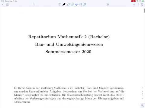 Integration by substitution – Exercise 1 a and b – Rep. Mathematics 2