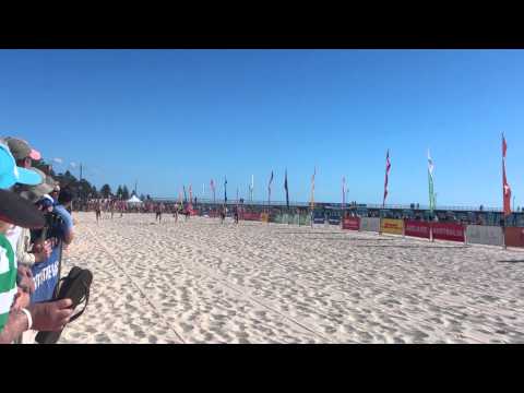 World Interclub Champs 2012 - Beach Relay MEN -  Semi Final 2