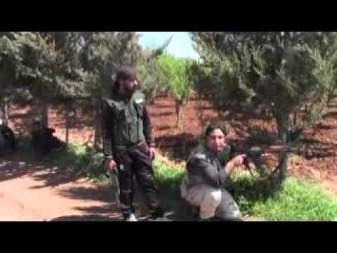 رباط عناصر كتيبة سند حوران على جبهة كتيبة الدفاع الجوي في محافظة درعا