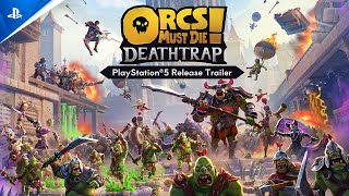 Orcs Must Die! Deathtrap - Launch Trailer | PS5 Games Trailer
