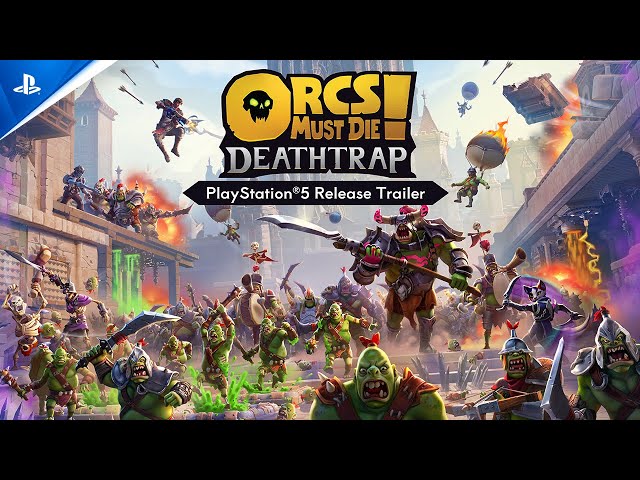 Orcs Must Die! Deathtrap PS5 video