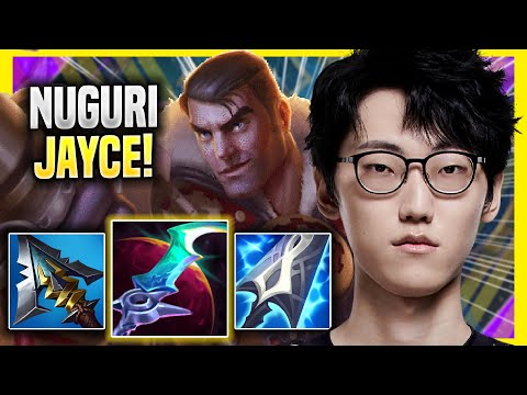 NUGURI IS A MONSTER WITH JAYCE! - Nuguri Plays Jayce TOP vs Ornn! | Season 2022