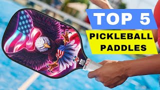 Top 5 Best Pickleball Paddle 2026 Review - Best Paddles On Amazon For Beginners & Pros/ Buying Guide