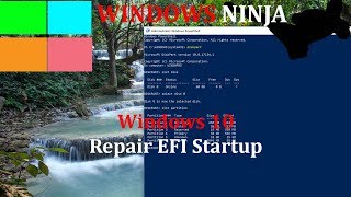 Windows 10 - Repair EFI Partition