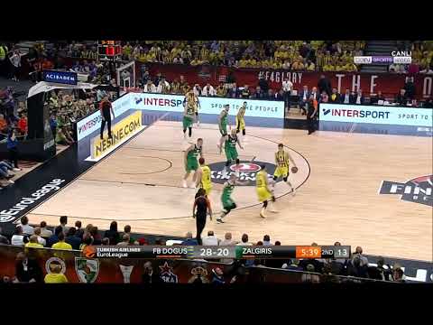 Fenerbahce Dribble Hand Off/ Pick and Roll Action