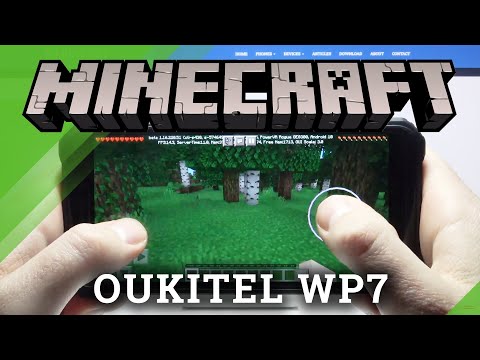 Test Game Minecraft on OUKITEL WP7 | Cortex-A75 | 8GB RAM | Gameplay - FPS Check