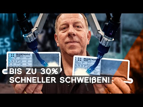 Schneller MIG/MAG Puls schweißen mit neuem Lichtbogen von Migatronic: PowerArc Puls