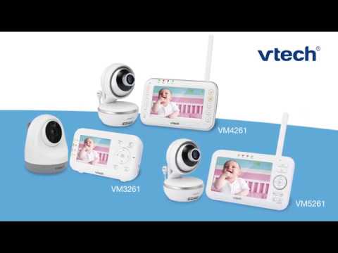 VTech BM3350N Full Colour Video Monitor - Twin Camera Pack, Safe Sleep