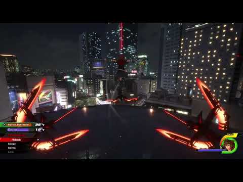 kingdom hearts 3 - easy win yozora boss fight (critical mode)