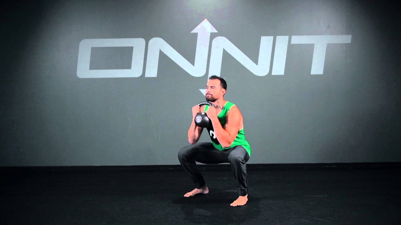 Kettlebell Swing to Squat