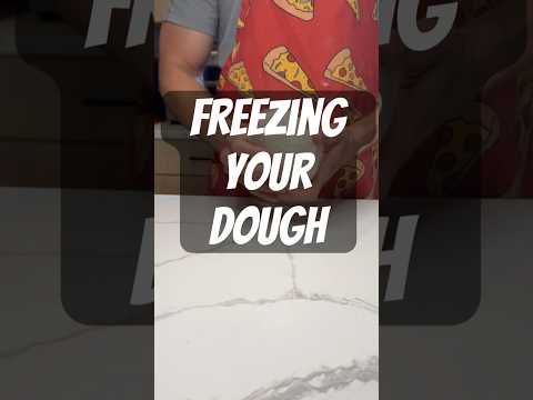 How to freeze your dough and use when you’re in a pickle #pizza