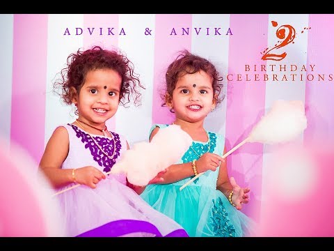 ADVIKA - ANVIKA 2ND BIRTHDAY CELEBRATIONS