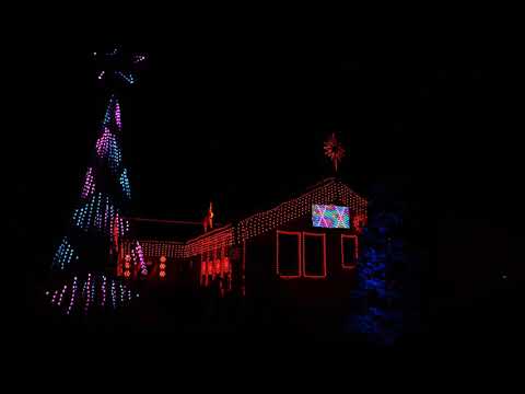 LithgowLights 2018 Show - Christmas Eve Sarajevo 12/24 by Trans-Siberian Orchestra