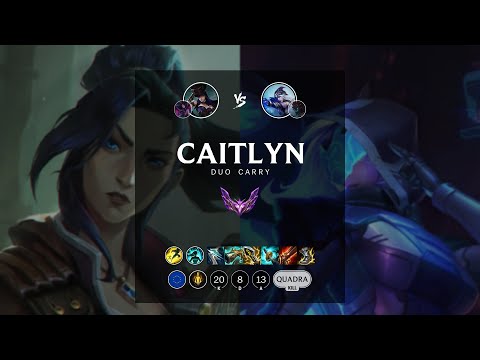 Caitlyn ADC vs Ashe - EUW Master Patch 12.7