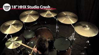 Crash Cymbal Comparison- 5 Sabian 18