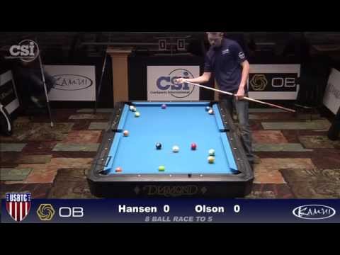 2015 USBTC 8-Ball: Danny Olson vs Tristan Hansen