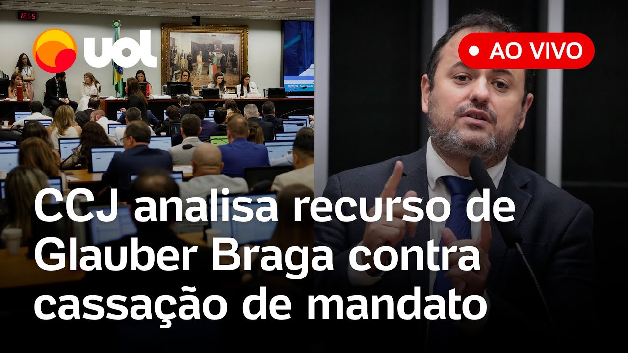 Glauber Braga: CCJ da Câmara analisa recurso do deputado contra cassação do mandato; ao vivo
