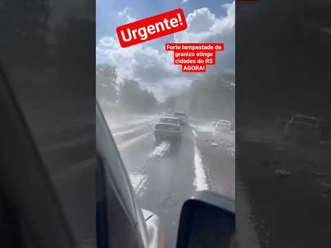 GRANIZO NO RIO GRANDE DO SUL AGORA #noticias #aovivo #shortsvideo #shorts