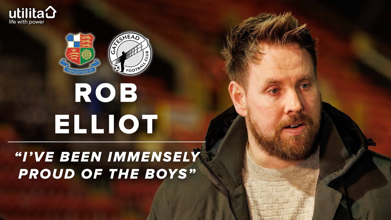 “I’ve been immensely proud” 🥰 | Rob Elliot pre-Wealdstone (A) | INTERVIEW