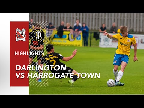 Darlington 1-5 Harrogate Town - Pre-Season Friendly - 2021/22