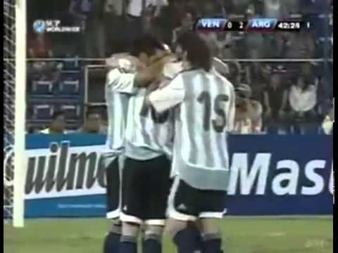 (2007-10-16) -07- FIFA World Cup Qualifiers (2007-2008) - Venezuela 0-2 Argentina (0-2 Messi)