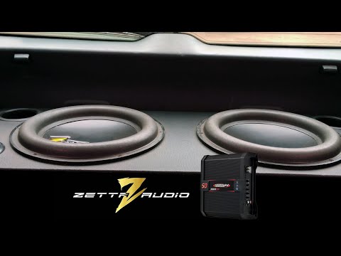 SUB ZETTA 600 RMS TOCANDO FORTE!
