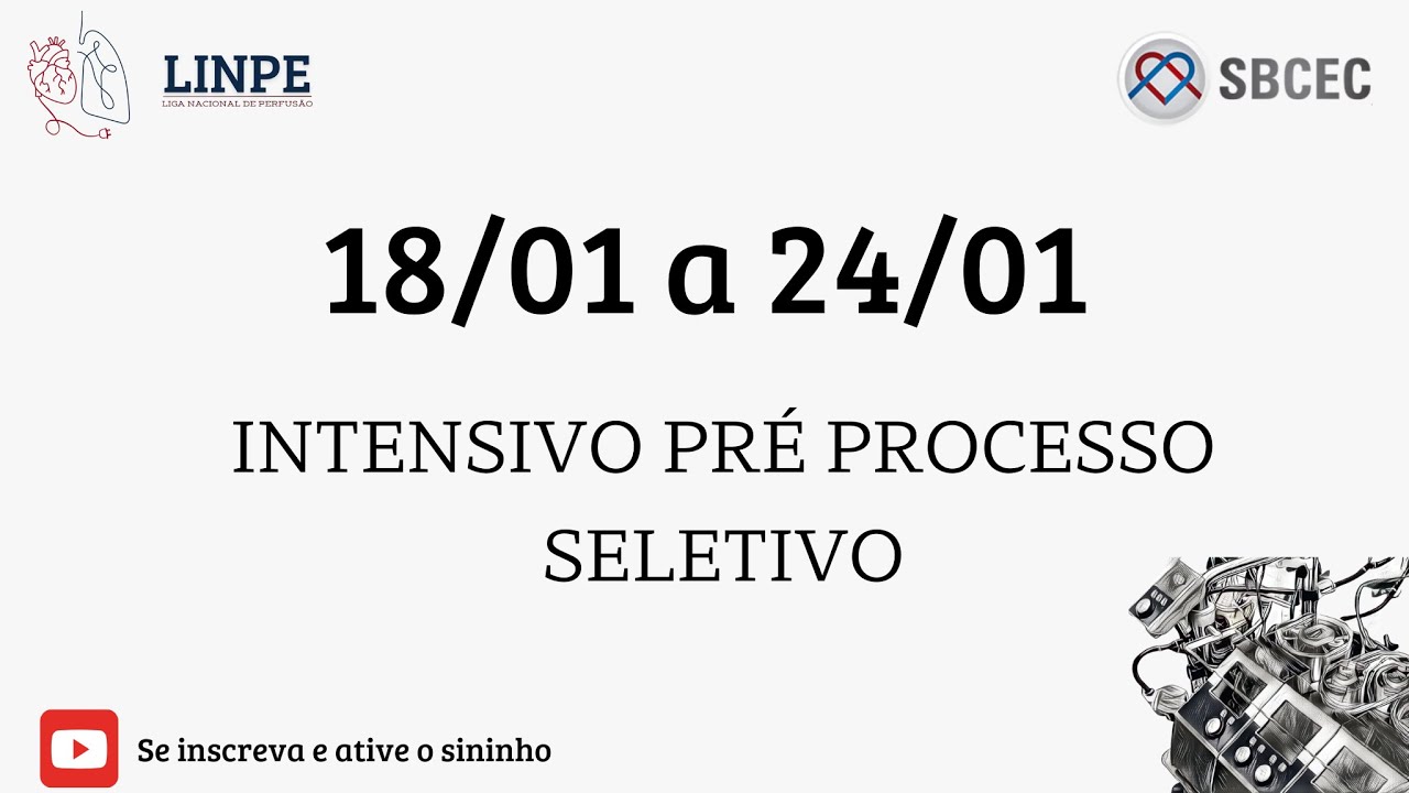 INTENSIVO PRÉ PROCESSO SELETIVO