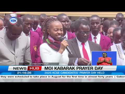 Educational stakeholders gather for form four candidates prayer day in Moi Kabarak Highschool