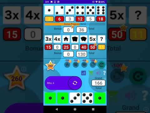 Five Dice Stars Video