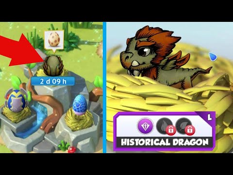 Legendary HISTORICAL DRAGON Breeding + Hatching! CARTOON Breeding Begins! - DML #1333