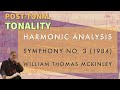 Harmonic Analysis: William Thomas McKinley "Symphony No. 3" (1984)