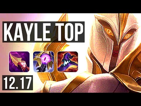 KAYLE vs PANTHEON (TOP) | 10/2/8, Rank 9 Kayle, 400+ games | EUW Challenger | 12.17