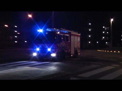 PRIO 1 TS 5032 TS 5034 HW 5051 OVD 0291 naar Middel Woningbrand Kegelplein Purmerend